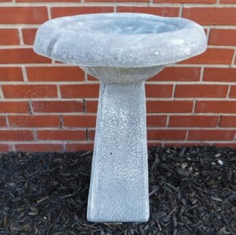 Contemporary Birdbath
